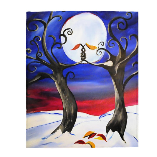 Hold On Velveteen Plush Blanket