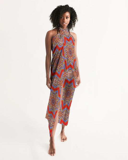 Medieval Kaleidoscope Swim Cover Up