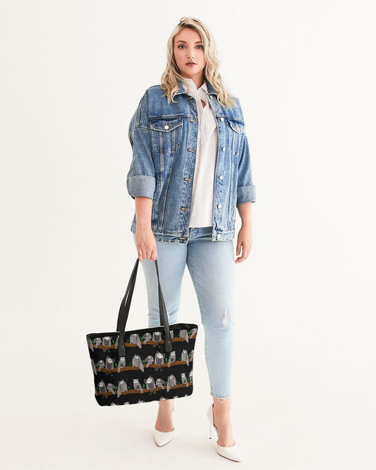 Owls Pattern Stylish Tote