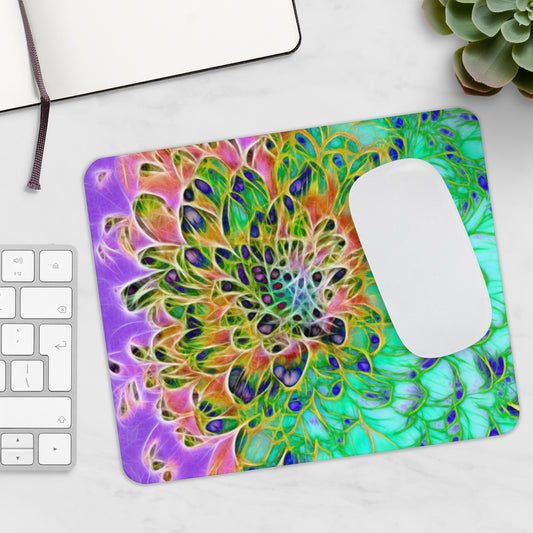 Abstract Chrysanthemum Mousepad