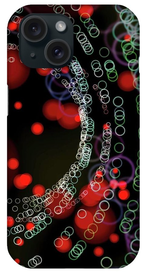 Blinking Rings Bokeh #1 - Phone Case