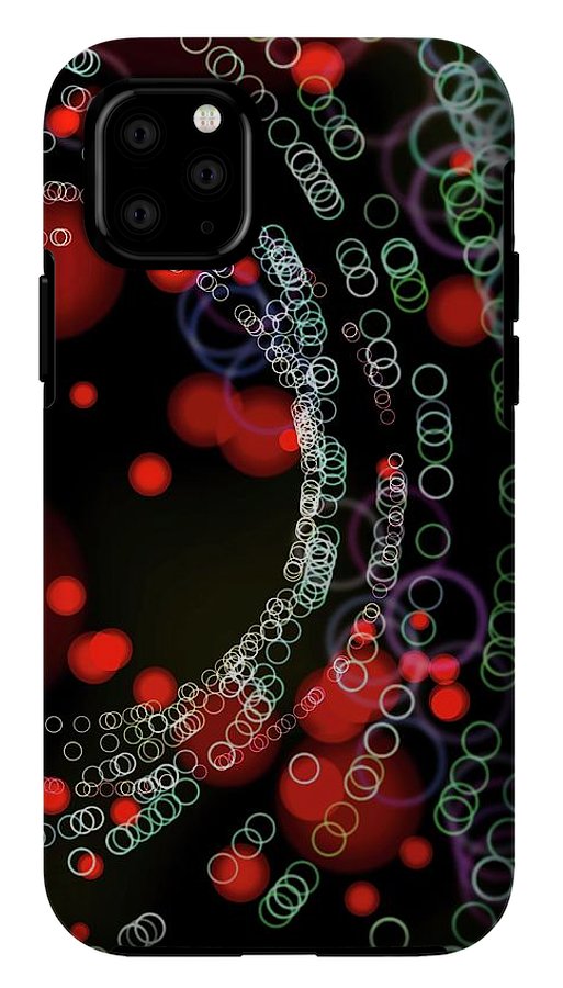 Blinking Rings Bokeh #1 - Phone Case