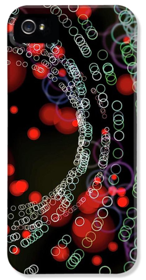 Blinking Rings Bokeh #1 - Phone Case