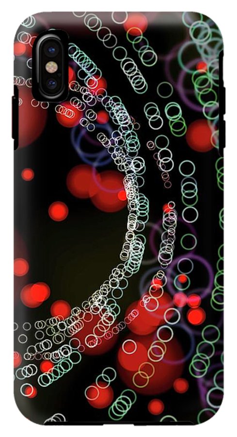 Blinking Rings Bokeh #1 - Phone Case