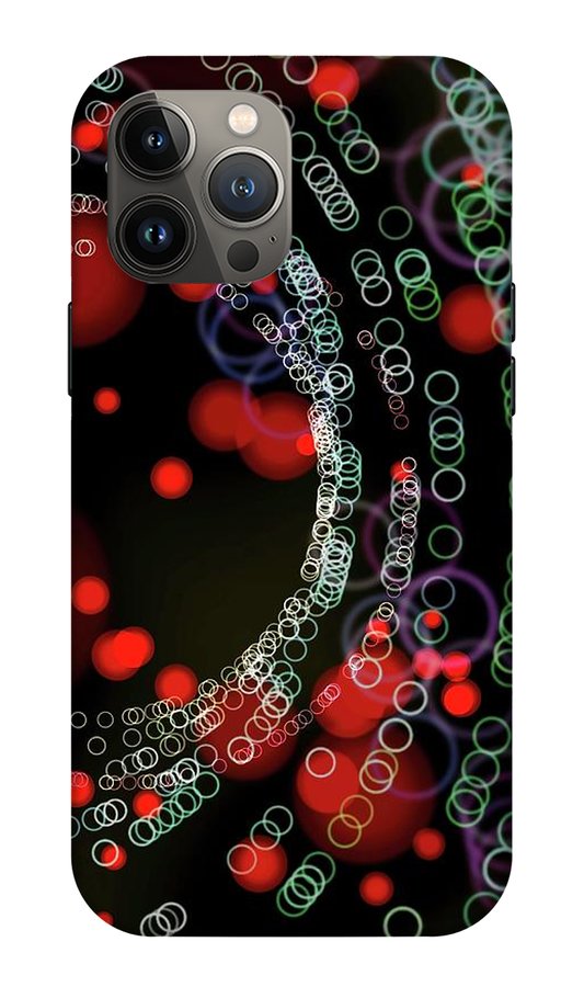 Blinking Rings Bokeh #1 - Phone Case