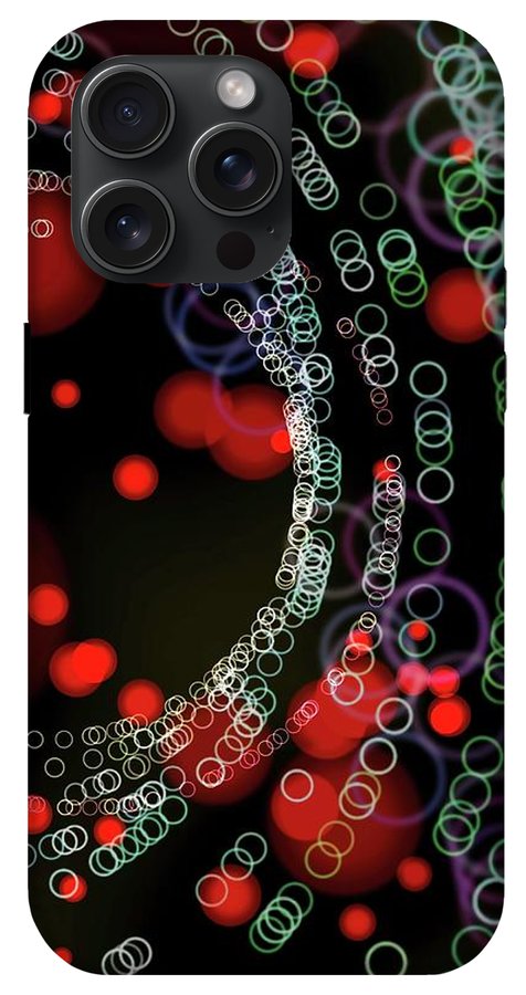 Blinking Rings Bokeh #1 - Phone Case