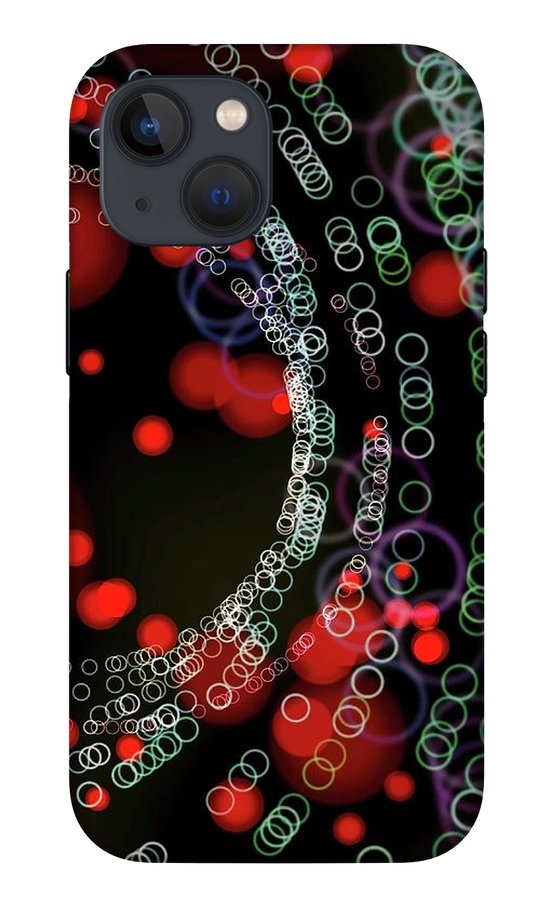 Blinking Rings Bokeh #1 - Phone Case