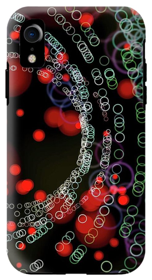 Blinking Rings Bokeh #1 - Phone Case