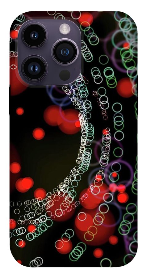Blinking Rings Bokeh #1 - Phone Case