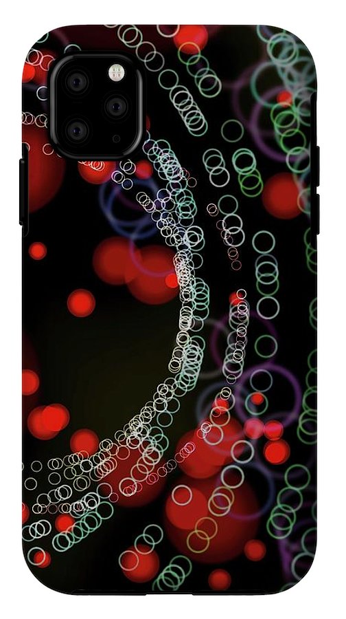 Blinking Rings Bokeh #1 - Phone Case