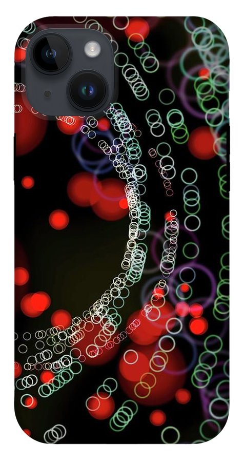 Blinking Rings Bokeh #1 - Phone Case