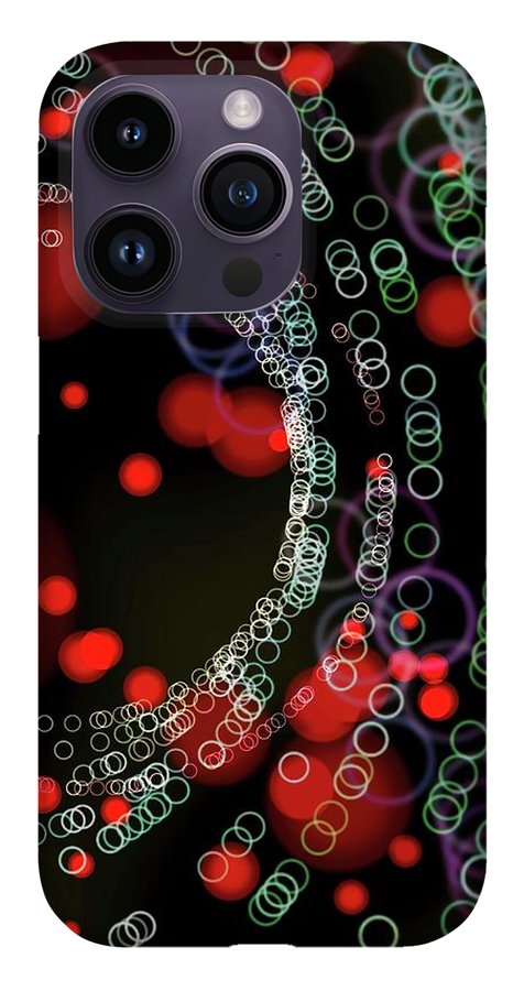Blinking Rings Bokeh #1 - Phone Case