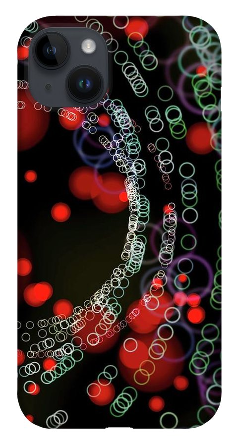 Blinking Rings Bokeh #1 - Phone Case