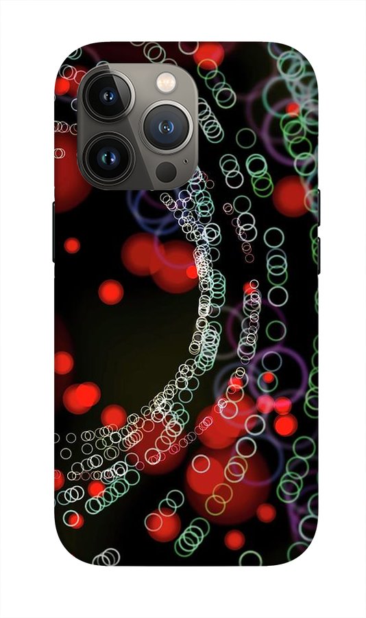 Blinking Rings Bokeh #1 - Phone Case