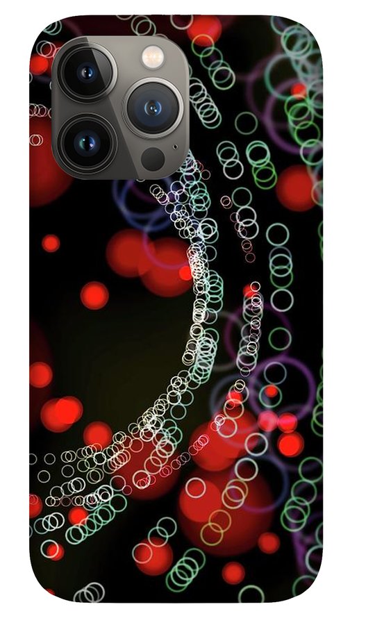 Blinking Rings Bokeh #1 - Phone Case