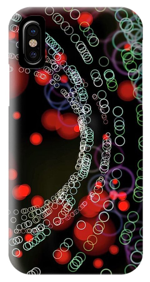 Blinking Rings Bokeh #1 - Phone Case
