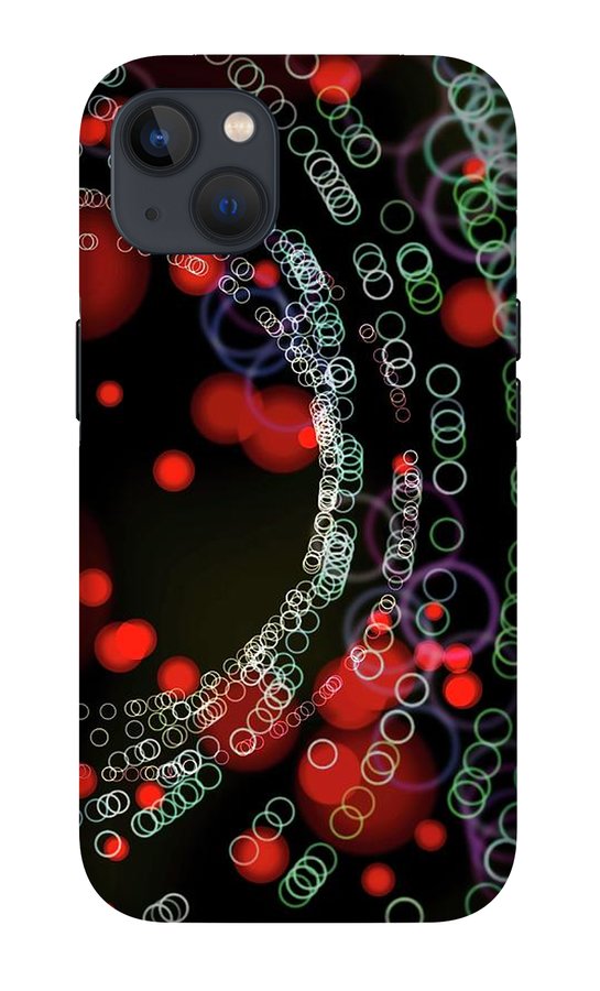Blinking Rings Bokeh #1 - Phone Case