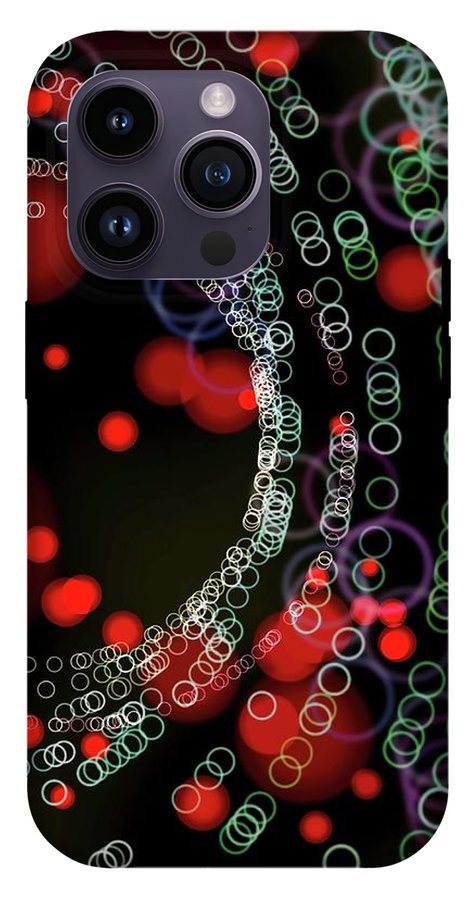 Blinking Rings Bokeh #1 - Phone Case