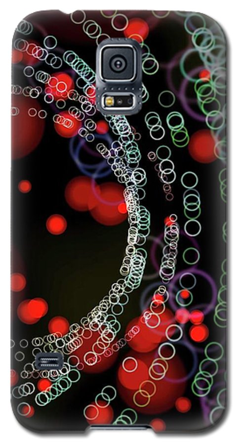 Blinking Rings Bokeh #1 - Phone Case