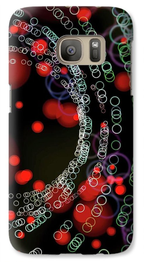 Blinking Rings Bokeh #1 - Phone Case