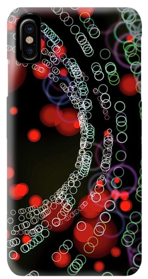 Blinking Rings Bokeh #1 - Phone Case