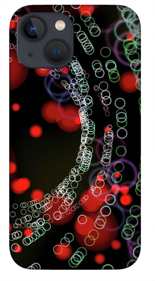Blinking Rings Bokeh #1 - Phone Case