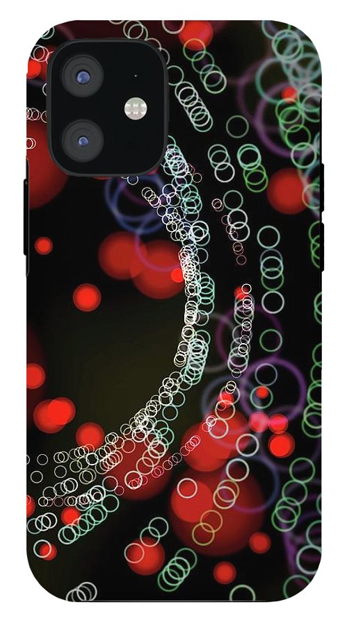 Blinking Rings Bokeh #1 - Phone Case