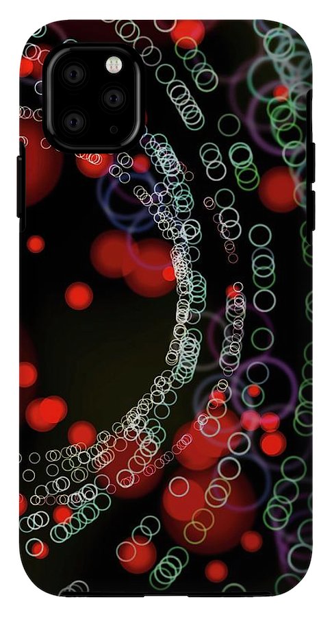Blinking Rings Bokeh #1 - Phone Case