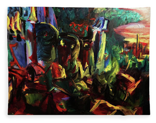 Castle Painting - Blanket