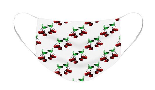 Cherries Pattern - Face Mask