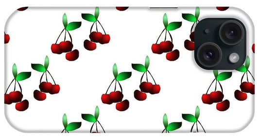 Cherries Pattern #1 - Phone Case