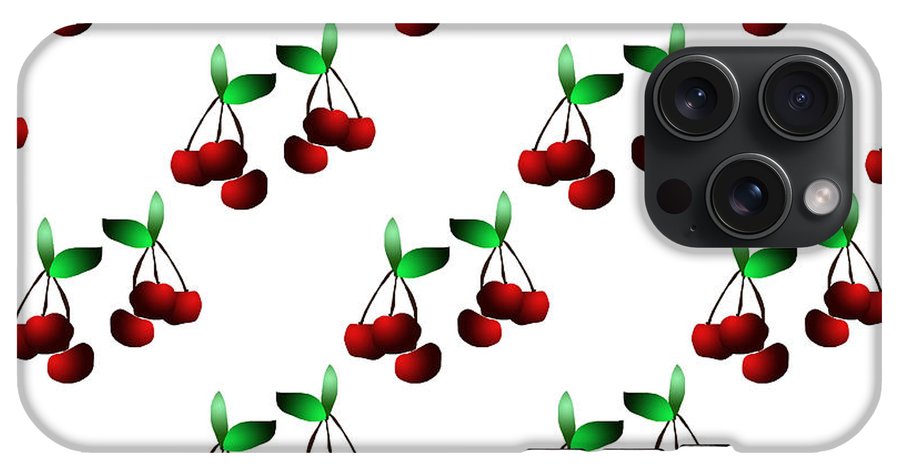 Cherries Pattern #1 - Phone Case