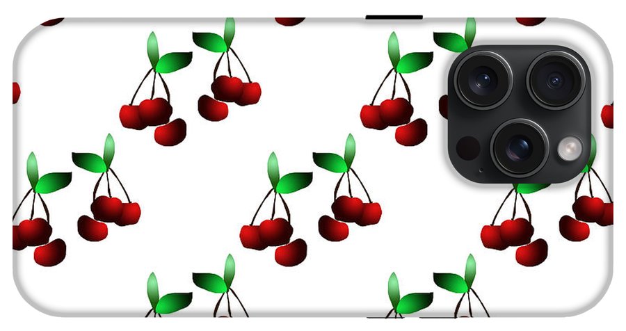 Cherries Pattern #1 - Phone Case