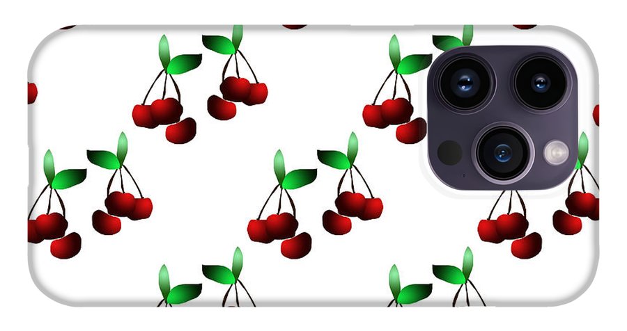 Cherries Pattern #1 - Phone Case