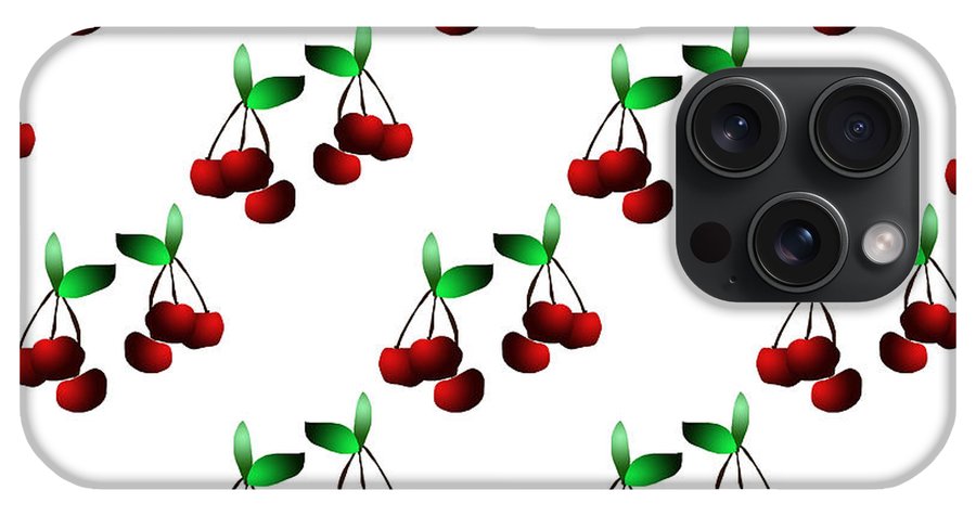 Cherries Pattern #1 - Phone Case