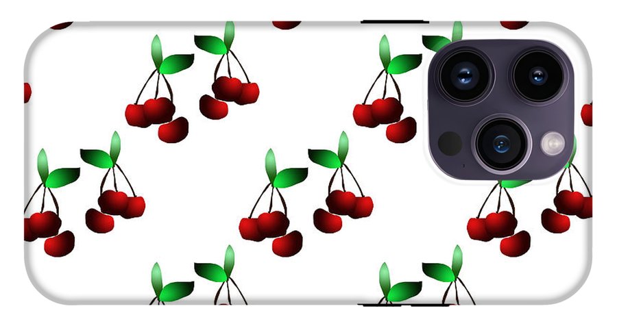 Cherries Pattern #1 - Phone Case
