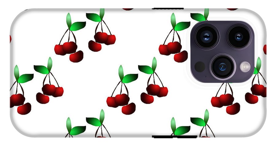 Cherries Pattern #1 - Phone Case