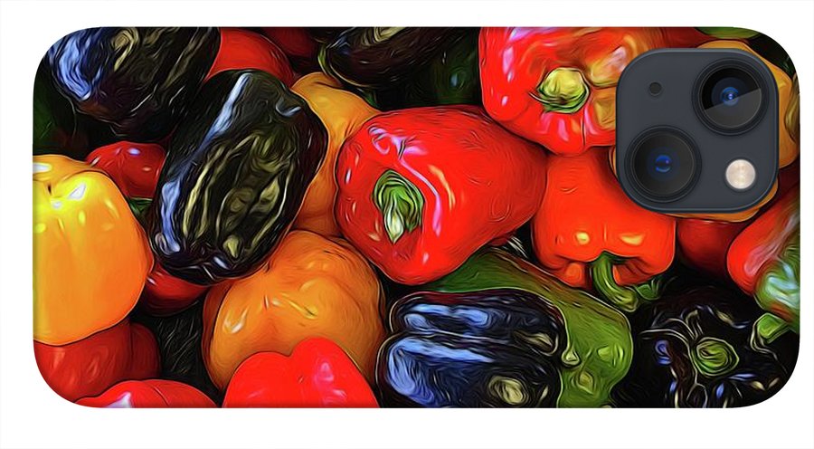 Colorful Bell Peppers #1 - Phone Case