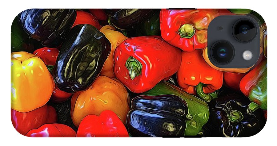 Colorful Bell Peppers #1 - Phone Case