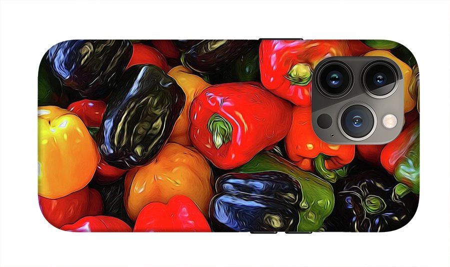 Colorful Bell Peppers #1 - Phone Case