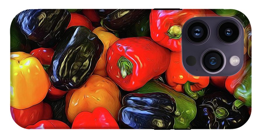 Colorful Bell Peppers #1 - Phone Case
