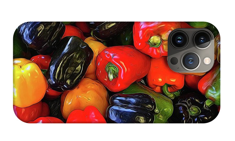 Colorful Bell Peppers #1 - Phone Case