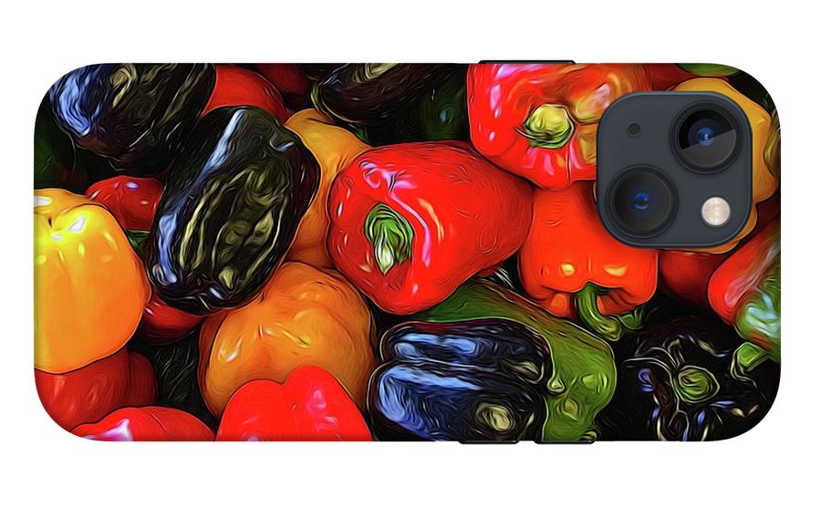 Colorful Bell Peppers #1 - Phone Case