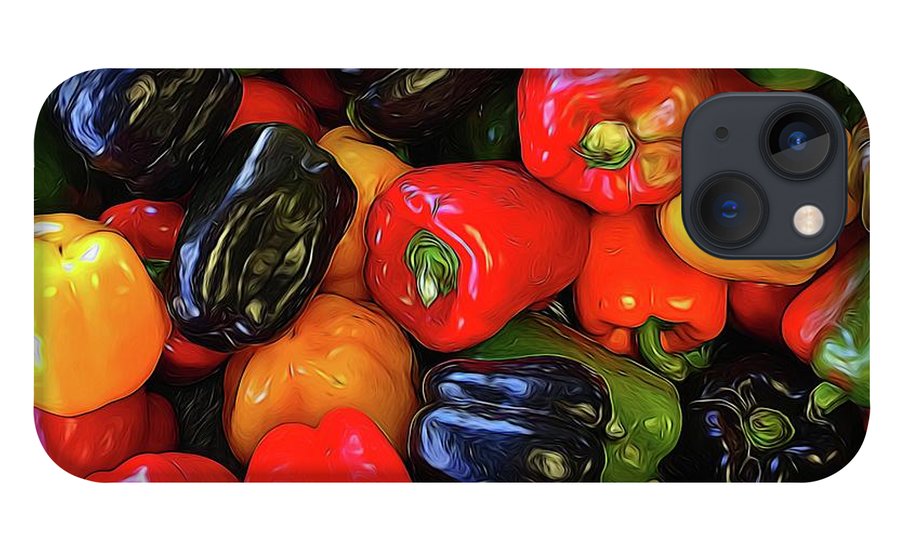 Colorful Bell Peppers #1 - Phone Case