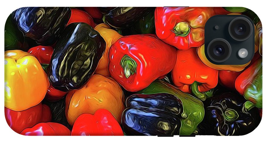 Colorful Bell Peppers #1 - Phone Case