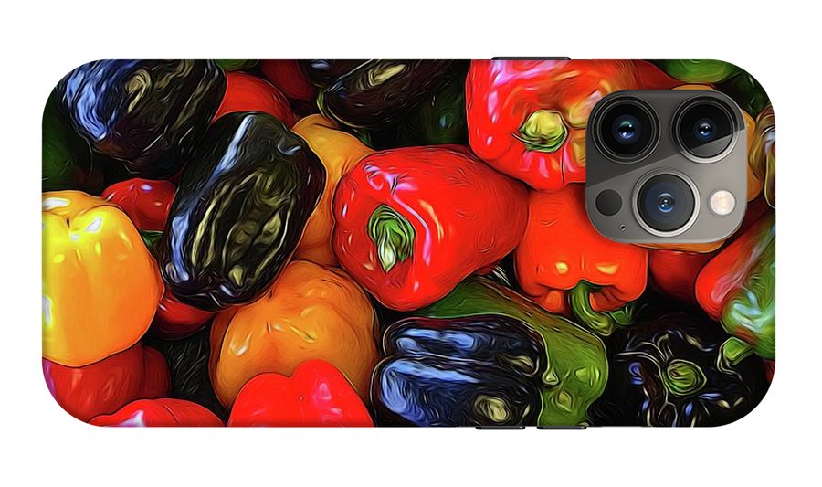 Colorful Bell Peppers #1 - Phone Case