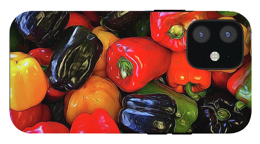 Colorful Bell Peppers #1 - Phone Case