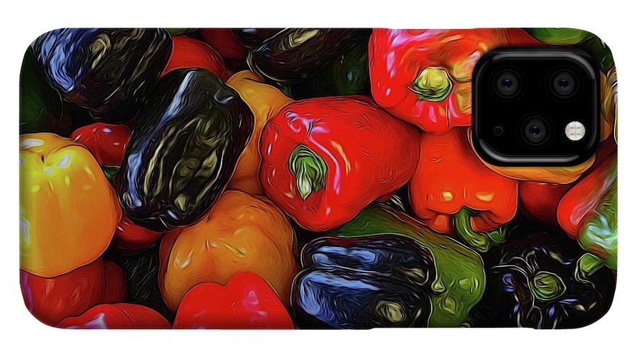 Colorful Bell Peppers #1 - Phone Case
