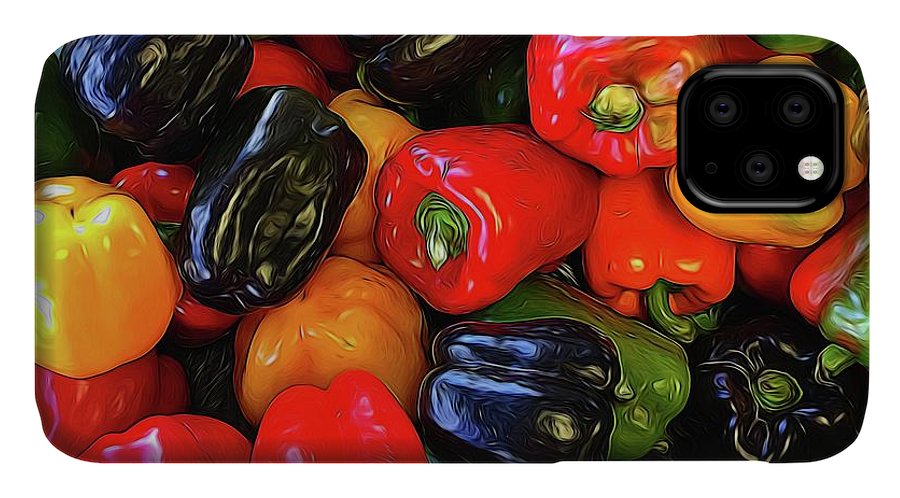 Colorful Bell Peppers #1 - Phone Case