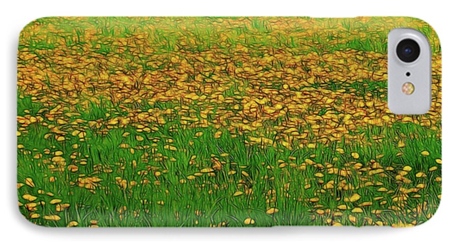 Dandelion Field - Phone Case